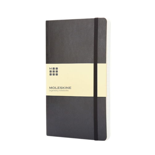 Moleskine Classic Soft Cover Ruled Notebook, notebook
