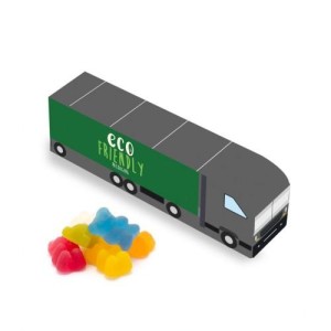 Eco Truck Box with Vegan Bears, sweets,  confectionery,  gifts,  vegan,  vegetarian,  eco