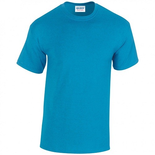 Gildan Heavy Cotton Adult T-Shirt, red, green, green, orange, blue, grey, pink