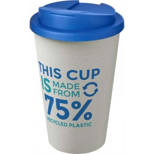 Americano® Eco 350 ml recycled tumbler with spill-proof lid, americano, recycled, eco, travel, new
