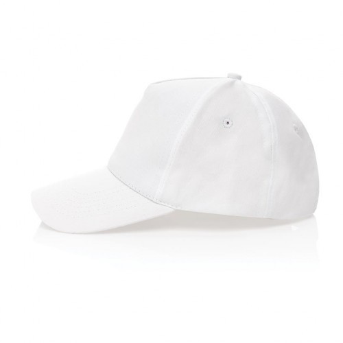 Impact 5 panel 190gr Recycled cotton cap with AWARE™ tracer, impact, sustainable, eco, caps