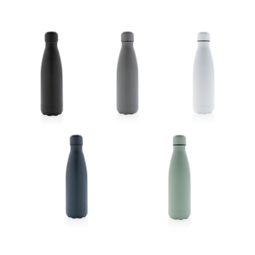 Solid Colour 500ml Stainless Steel Water Bottle, water bottle