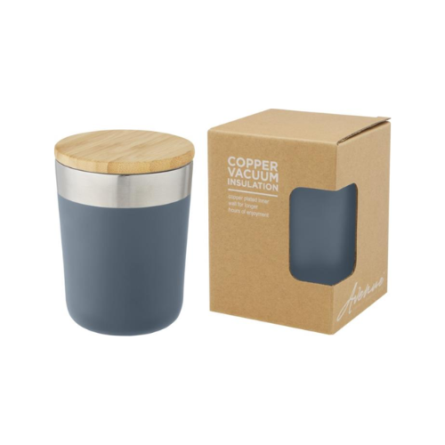 Lagan 300 ml Stainless Steel Tumbler with Bamboo Lid, travel mug, coffee mug, tumbler, eco