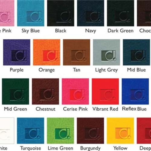 Desk Top Calendar In A Choice Of Belluno Colours, Black, Blue, Blue, Blue, Blue, Blue, Purple, Red, Red, Red, Pink, Pink, Yellow, Green, Green, Green, Green, Orange, White, Brown, Brown, Brown, 