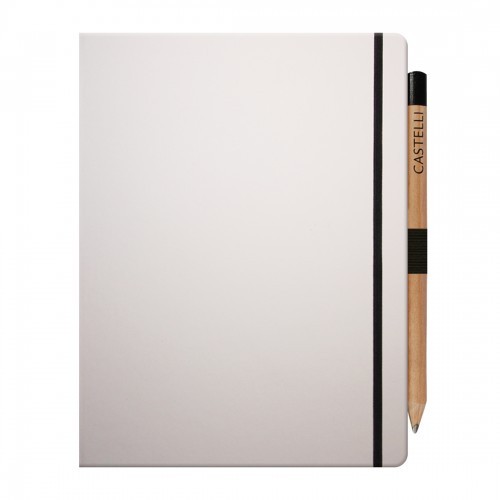 Large Notebook Ruled Paper Matra Bianco Plus, White