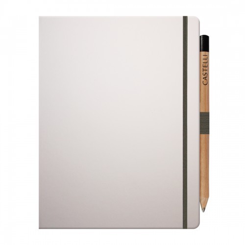 Large Notebook Ruled Paper Matra Bianco Plus, White